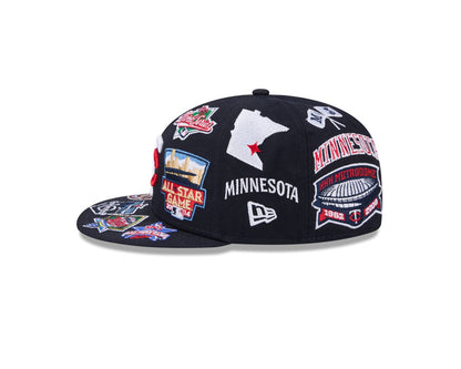 Minnesota Twins MLB All Over Patch 59FIFTY Fitted New Era