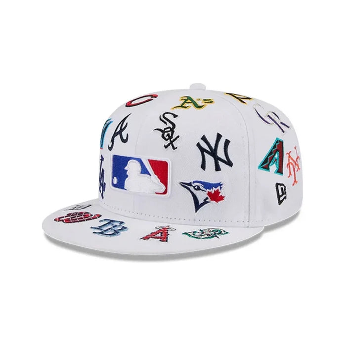 MLB All Over Patch 59FIFTY Fitted New Era White