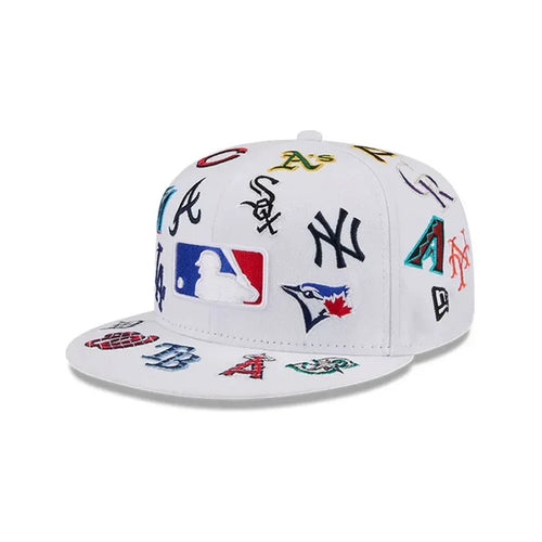 MLB All Over Patch 59FIFTY Fitted New Era White
