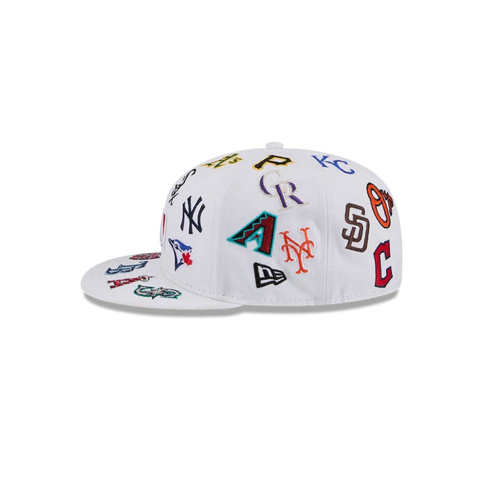 MLB All Over Patch 59FIFTY Fitted New Era White