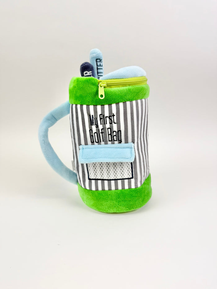My First Golf Bag Plush Set Baby in at Wrapsody