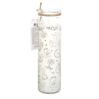 *Mystical White Sage Fragranced Candle in Glass Tube 🇬🇧