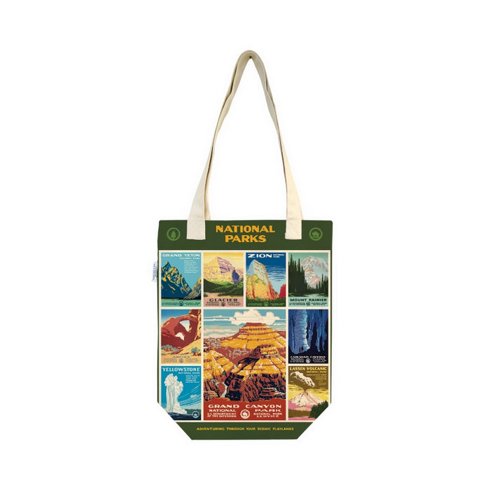 National Parks Posters Canvas Tote Bag - Cavallini & Co.