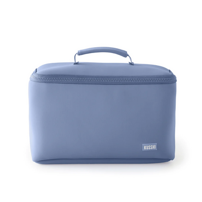 Neoprene Large Train Case Blue Travel Accessories in at Wrapsody