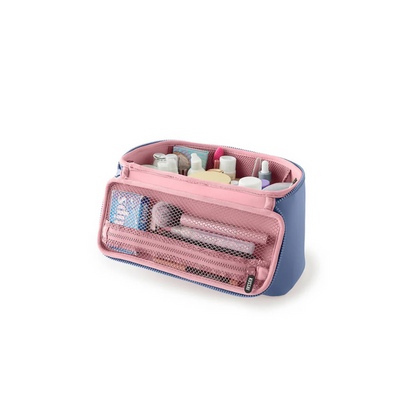 Neoprene Large Train Case Blue Travel Accessories in at Wrapsody