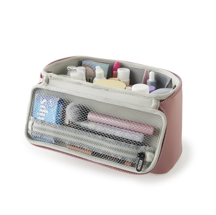 Neoprene Large Train Case Mauve Travel Accessories in at Wrapsody