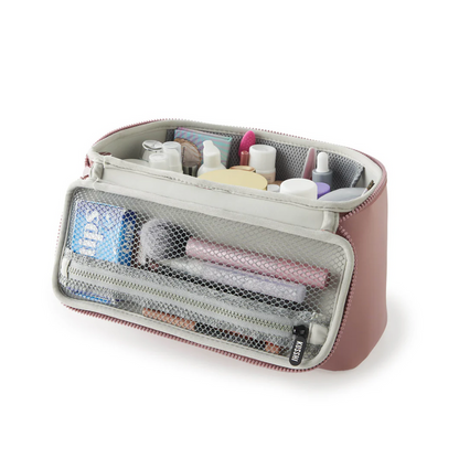 Neoprene Large Train Case Mauve Travel Accessories in at Wrapsody