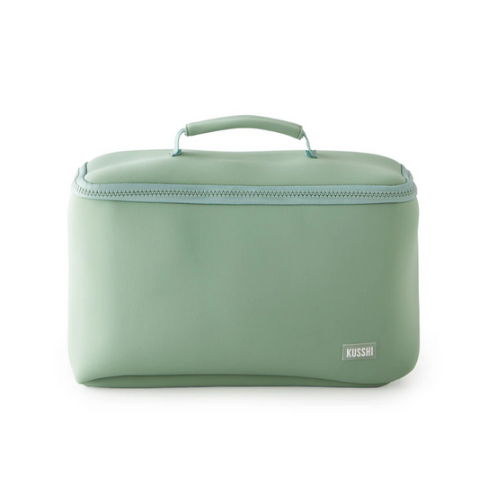 Neoprene Large Train Case Sage Travel Accessories in at Wrapsody