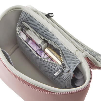 Neoprene Small Train Case Mauve Travel Accessories in at Wrapsody