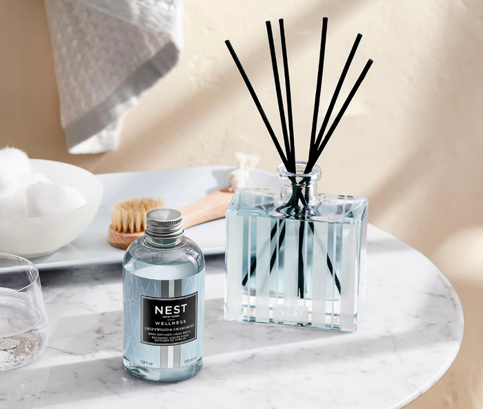 Nest Reed Diffuser Refill Scents in Driftwood & Chamomile at Wrapsody