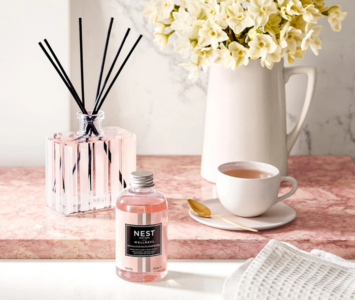Nest Reed Diffuser Refill Scents in Himalayan Salt & Rosewater at Wrapsody