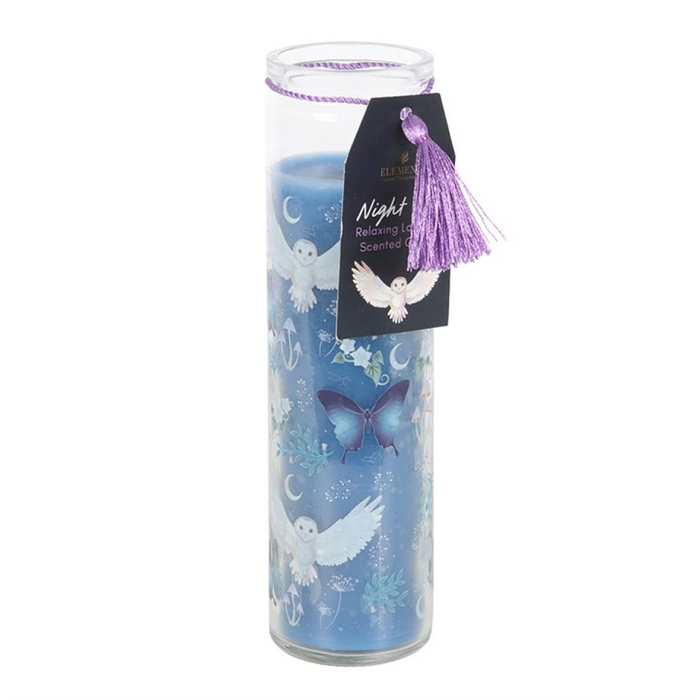 Night Owl Lavender Tube Candle 🇬🇧