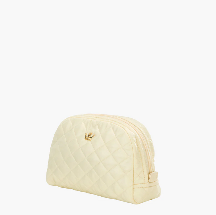 Oliver Thomas KST Cosmetic Medium Soft Yellow Travel Accessories in at Wrapsody