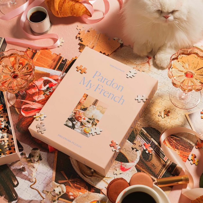Pardon My French Puzzle - 1000 piece Fun & Games in at Wrapsody