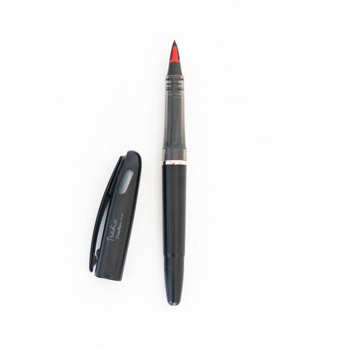Pentel Tradio Pulaman Pen - Red