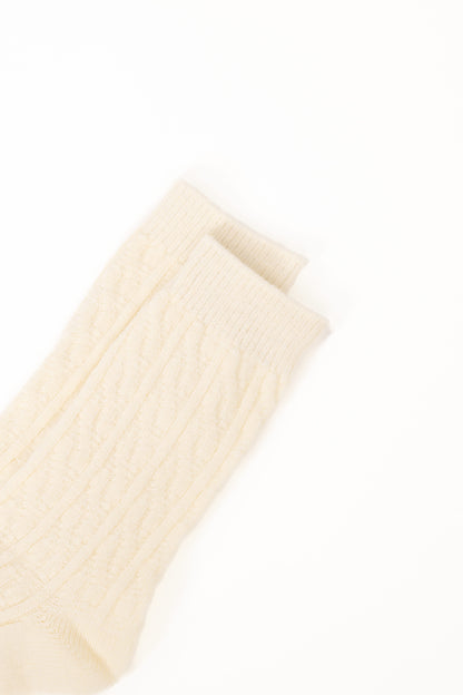 Airies Socks - Cream