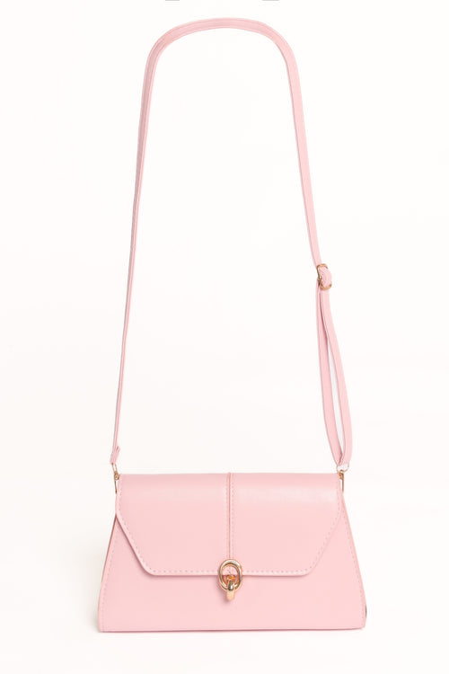 Alba Handbag - Pale Pink