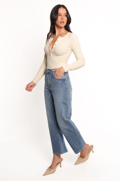 Abrand Venice Straight Jeans - Amara