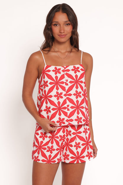 Allura Shorts - Red