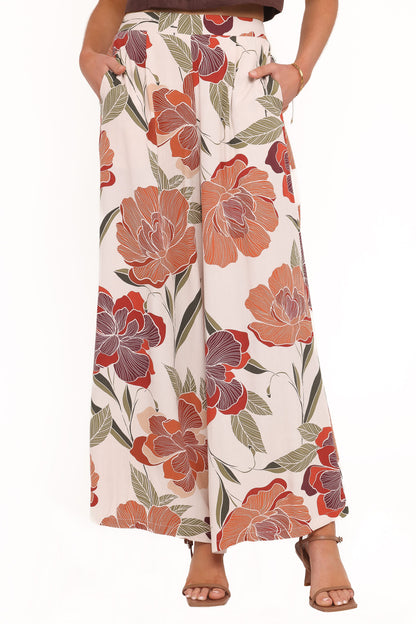 Bertha Pant - Fall Floral