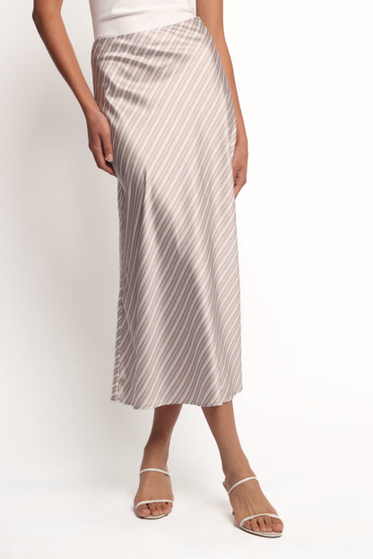 Corrina Midi Skirt - Stripe