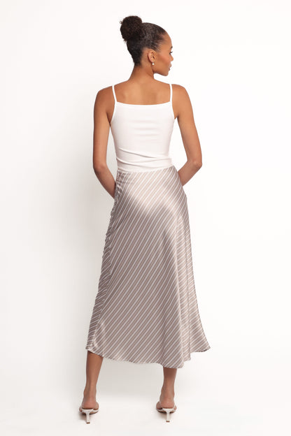 Corrina Midi Skirt - Stripe