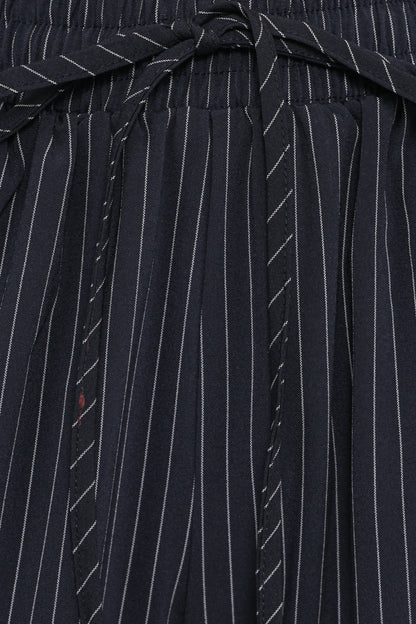 Elijah Pants - Navy White Stripe