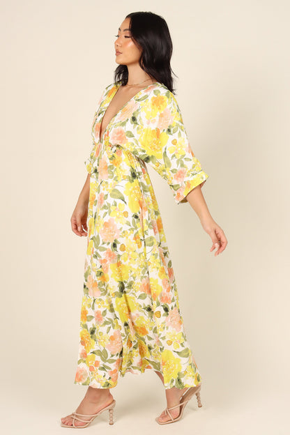 Bayview Dress - Yellow