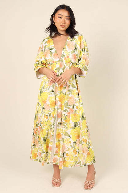 Bayview Dress - Yellow