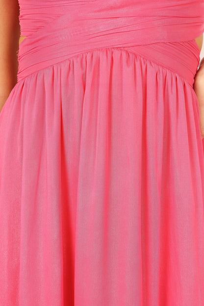 Bonito Midi Dress - Berry