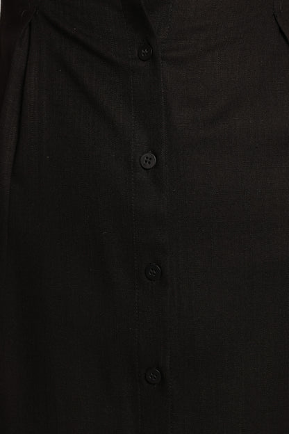 Cami Midi Dress - Black