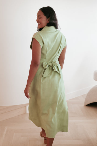 Cami Midi Dress - Green