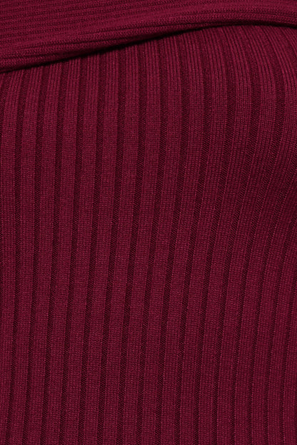 Cammie Long Sleeve Midi Dress - Fuchsia