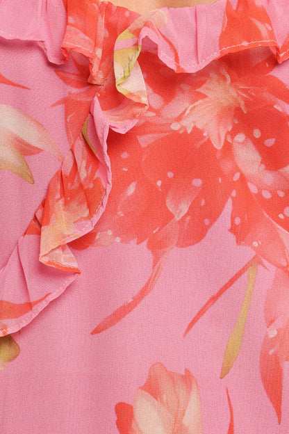 Charli Maxi Dress - Tropical Floral