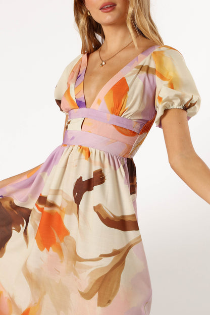 Christoff Maxi Dress - Floral