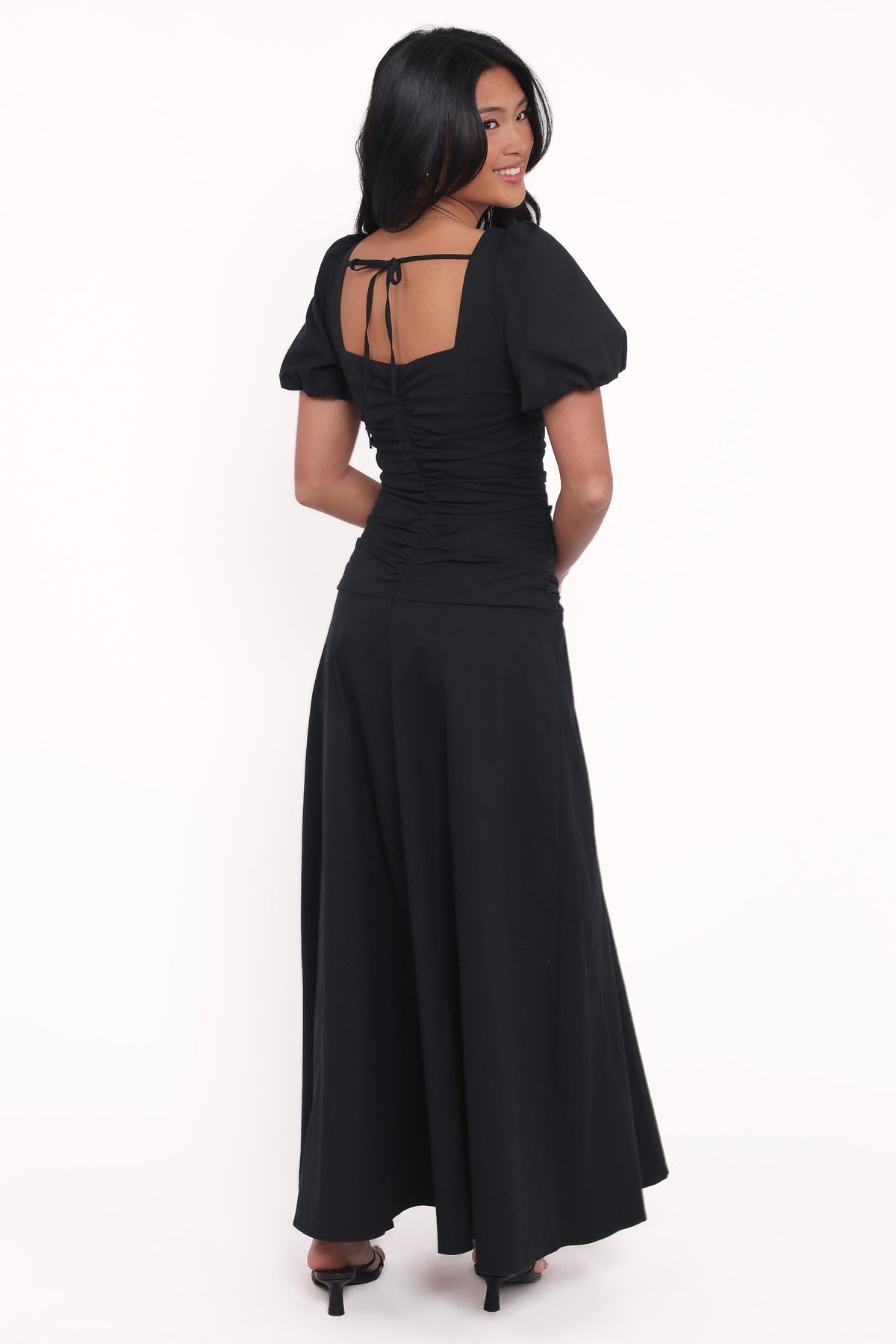 Denver Midi Dress - Black