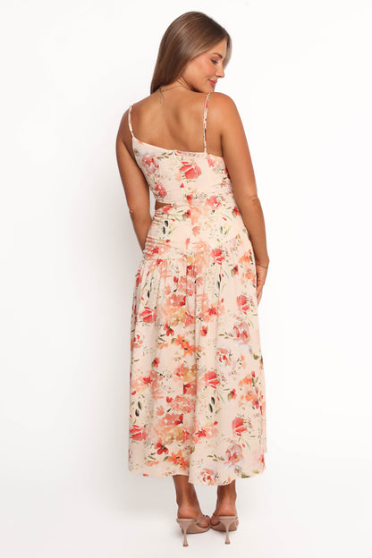 Diva Midi Dress - Multi