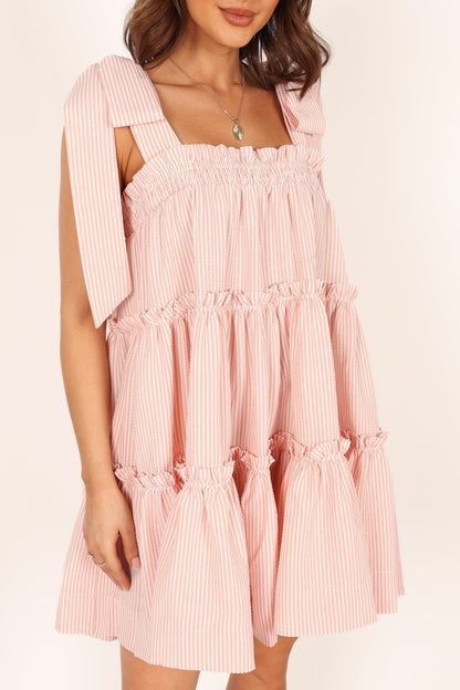 Doria Mini Dress - Pink