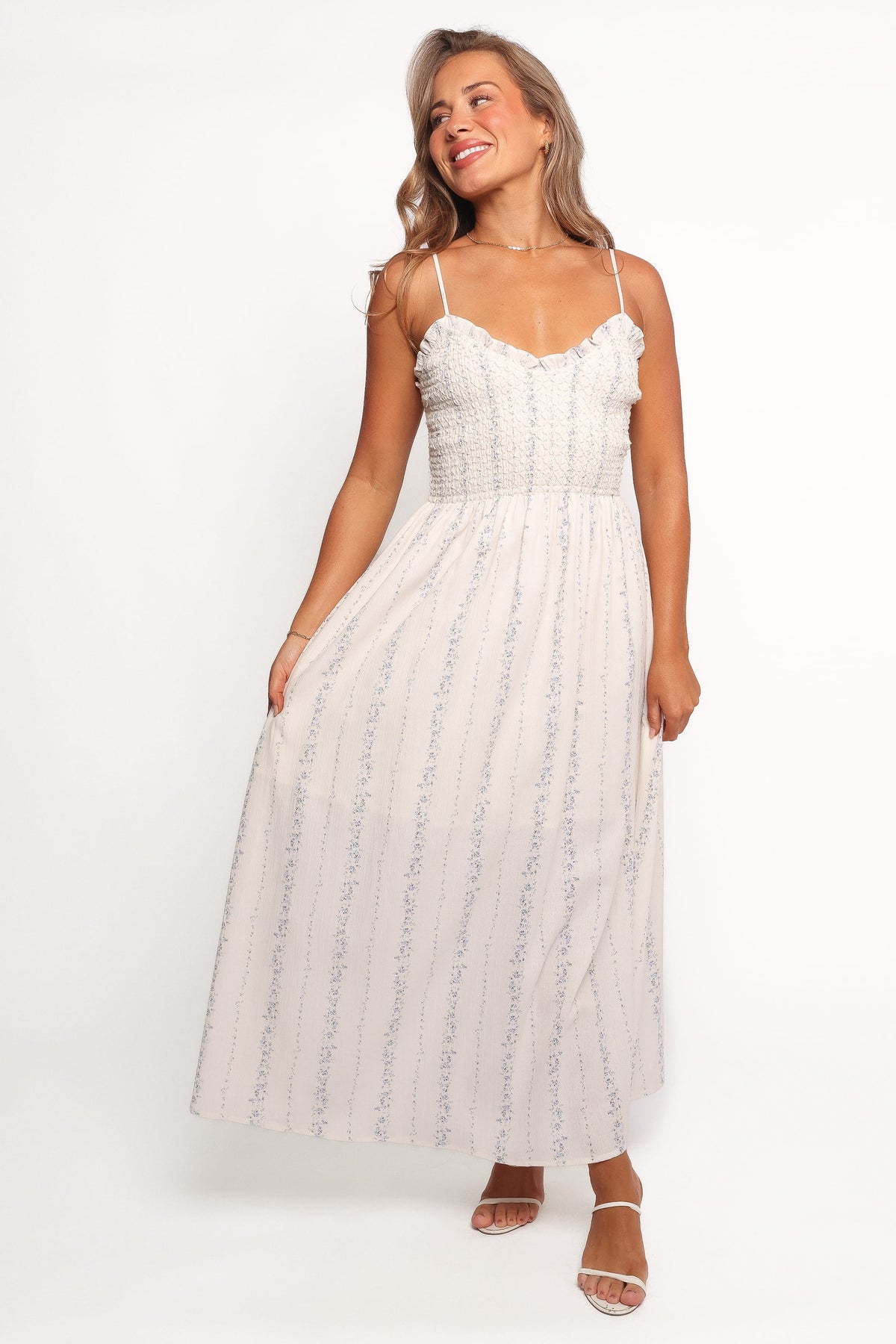 Dulce Midi Dress - Dream Blue