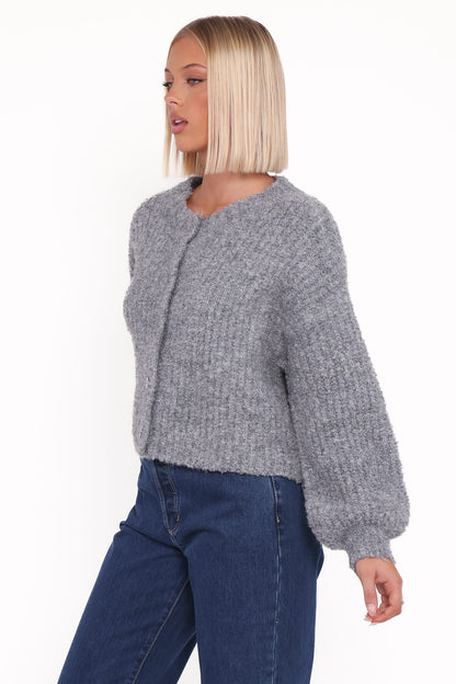 Albertine Cardigan - Grey