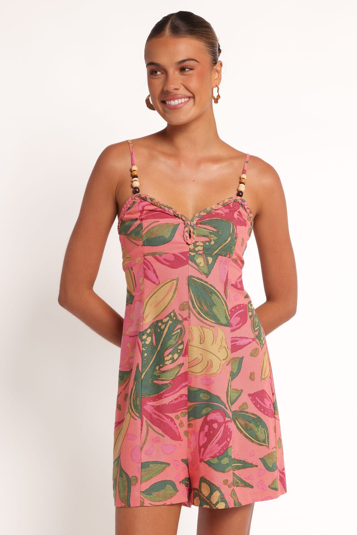 Analu Romper - Pink Rio