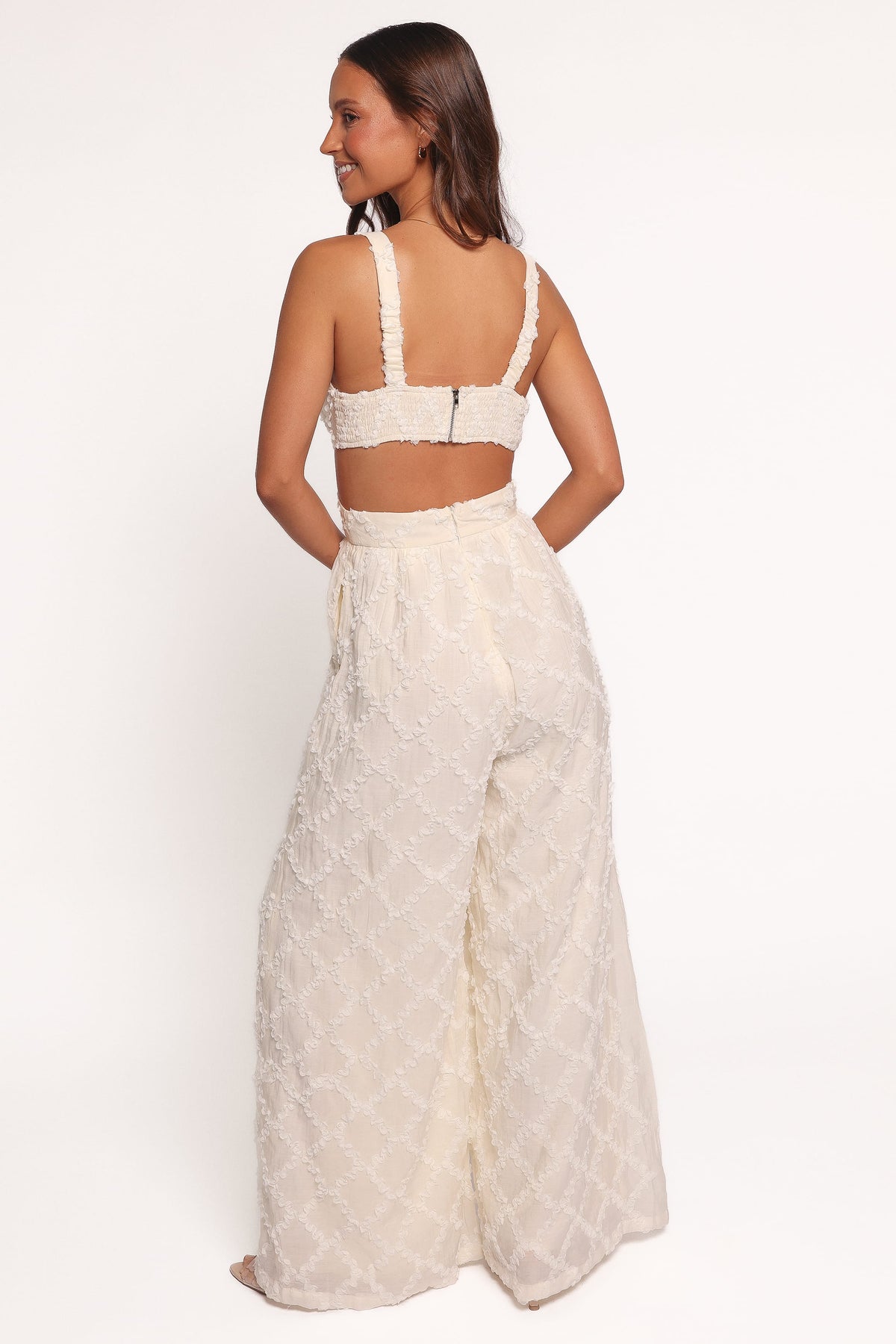 Avella Cutout Jumpsuit - White