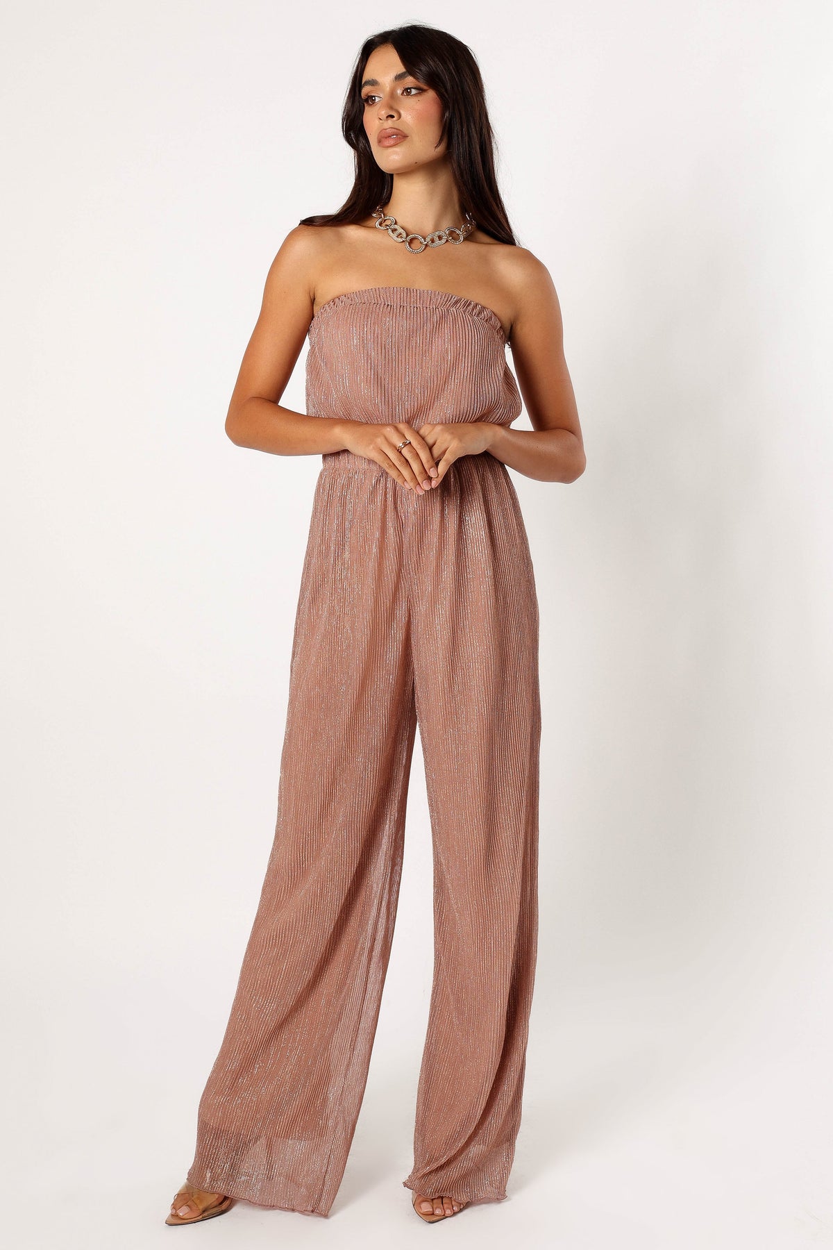 Callie Jumpsuit - Rose Gold