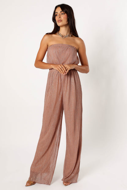 Callie Jumpsuit - Rose Gold