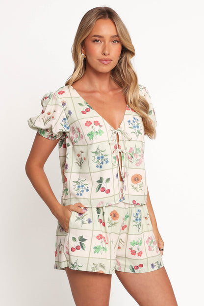 Asta Short Set - Flower Market