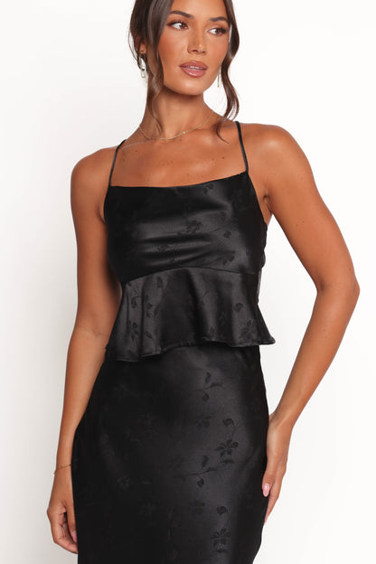 Belle Two Piece Set - Black