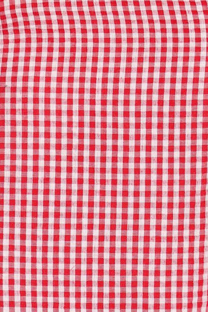 Callum Short Set - Red Gingham