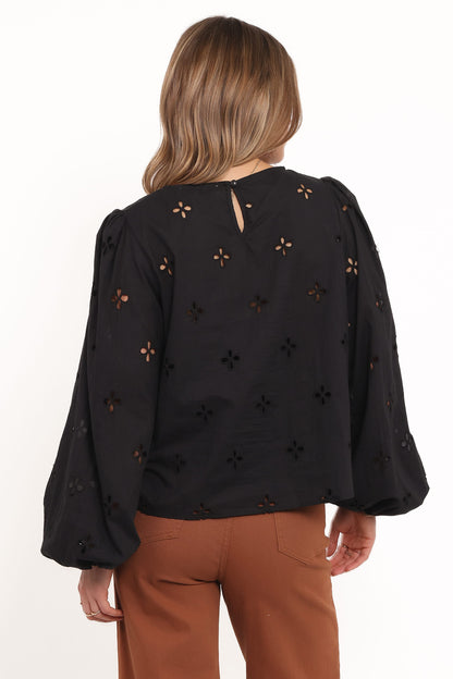 Aggie Blouse - Black
