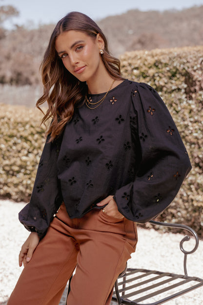 Aggie Blouse - Black