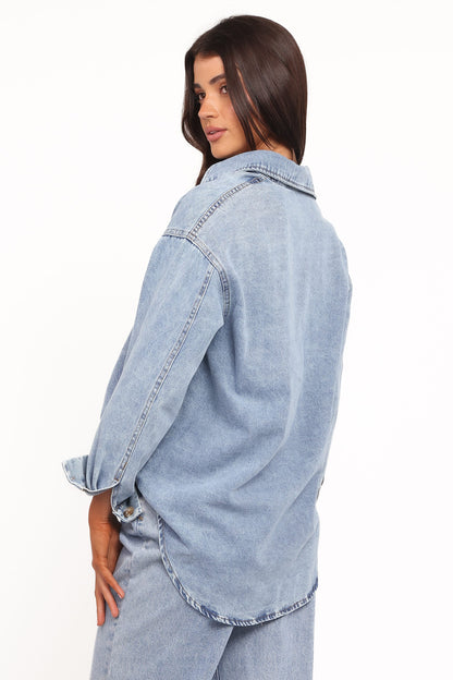 Anicia Denim Shirt - Light
